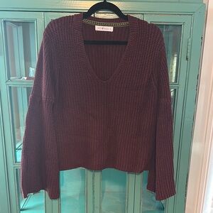 Buddy Basics Flare Sleeve Sweater